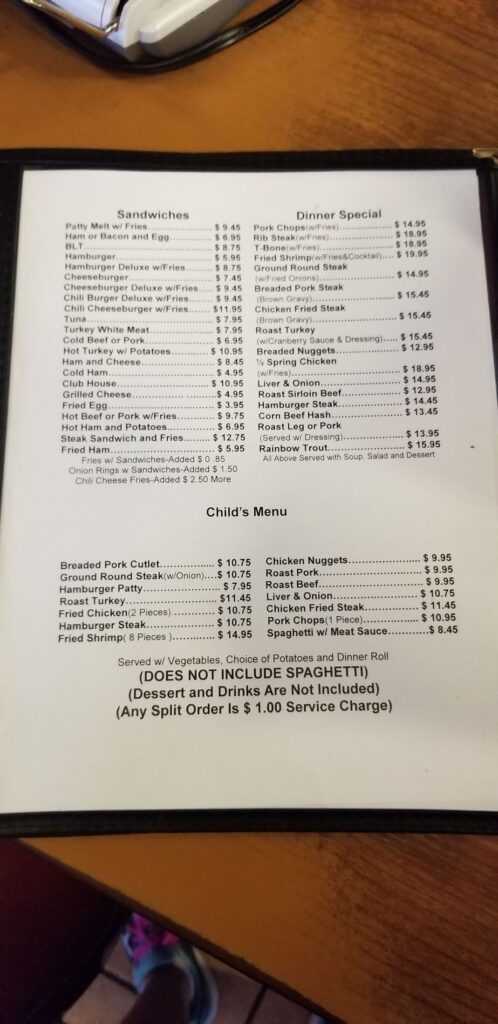 Avalon Restaurant Menu 8